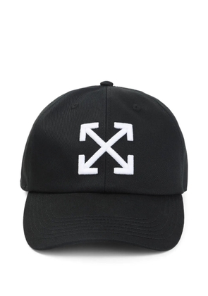 Off-White arrow-logo baseball cap - Black