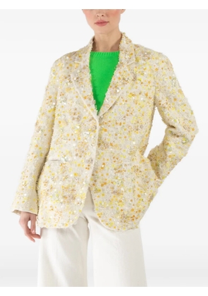 Pero sequinned blazer - Neutrals