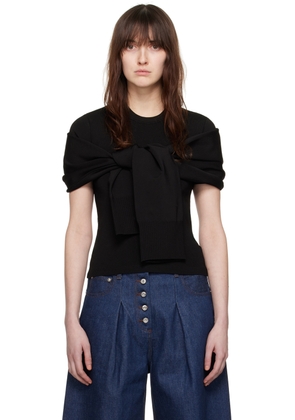 JACQUEMUS Black Les Sculptures 'Le haut Rica' Sweater