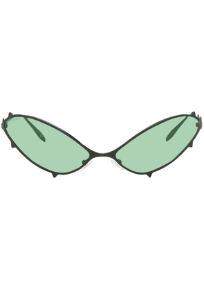 MAUSTEIN SSENSE Exclusive Black Metal Spike Sunglasses