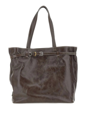 GIANNI CHIARINI leather tote bag - Brown