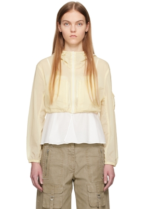Kijun Yellow Cropped Jacket