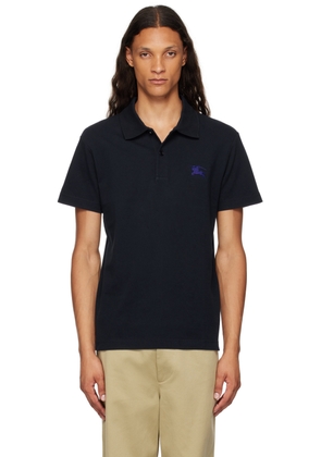 Burberry Blue Organic Cotton Polo