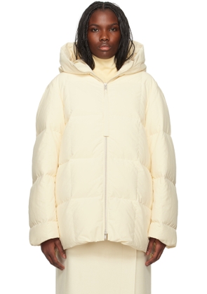Jil Sander Off-White Quilted Down Jacket