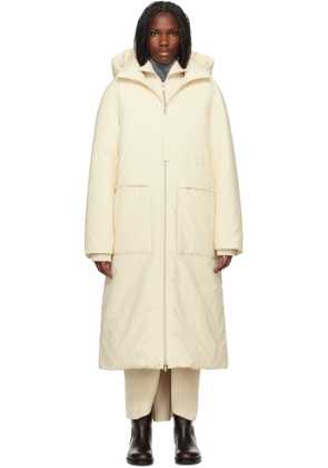 Jil Sander Off-White 156 Down Coat