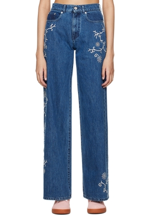 Kenzo Indigo Ayame Jeans