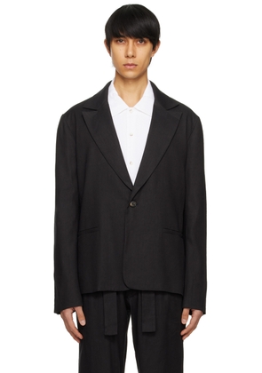 COMMAS Black Classic Blazer