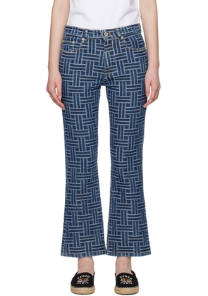 Kenzo Blue Kenzo Paris Bara Jeans