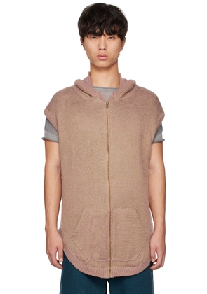 khanh brice nguyen SSENSE Exclusive Pink Hoodie