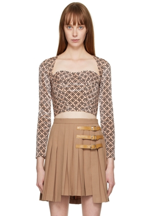 Rokh Pink Corset Blouse