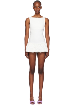 Miaou White Pamela Minidress