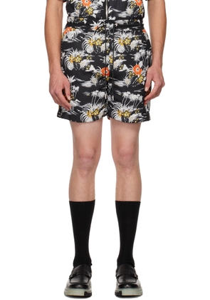 RTA Black Clyde Shorts