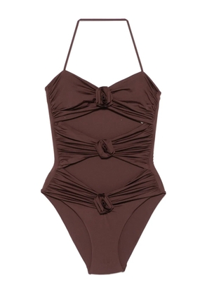 Maygel Coronel Lantana swimsuit - Brown