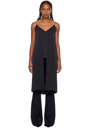 Rosetta Getty Black Slit Camisole