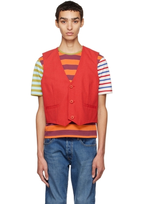 Stockholm (Surfboard) Club SSENSE Exclusive Red Vest