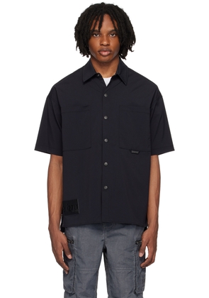 Izzue Black Button-Down Shirt