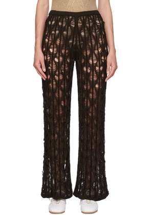 Isa Boulder Brown Cencioni Lounge Pants