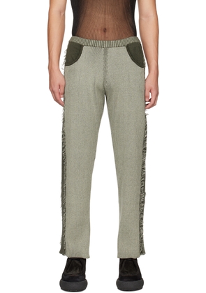 khanh brice nguyen SSENSE Exclusive Green Lounge Pants
