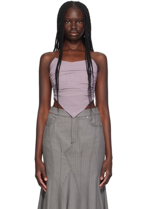 Miaou Purple Poppy Corset