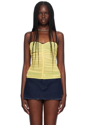 Miaou Yellow Renzo Tube Top