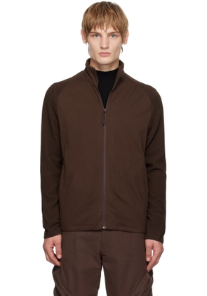 POST ARCHIVE FACTION (PAF) SSENSE Exclusive Brown 7.0 Right Sweatshirt