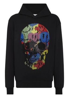 Philipp Plein skull-embellished sweatshirt - Black