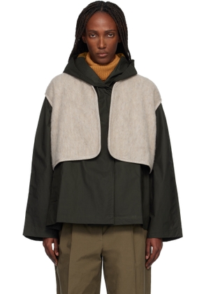 Baserange Taupe Capas Vest