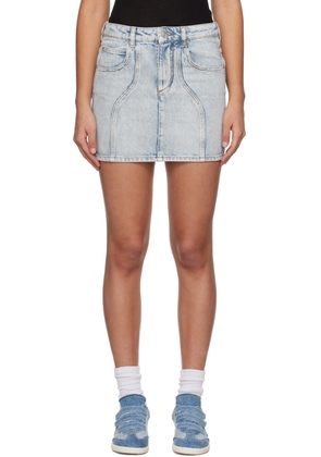 Isabel Marant Etoile Blue Vesna Denim Miniskirt