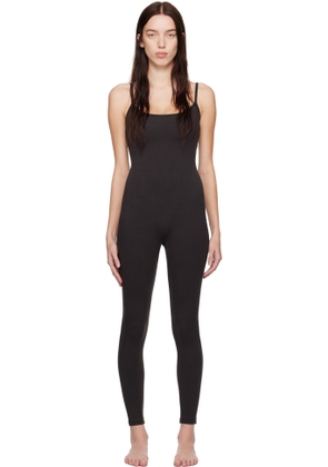 SKIMS Black Outdoor Cami Jumpsuit