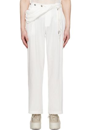 HYEIN SEO White Bag Trousers