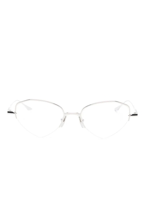 Dita Eyewear Lunari half-rim glasses - Silver