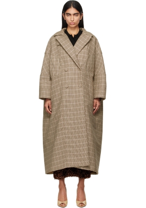 Dries Van Noten Beige Long Coat