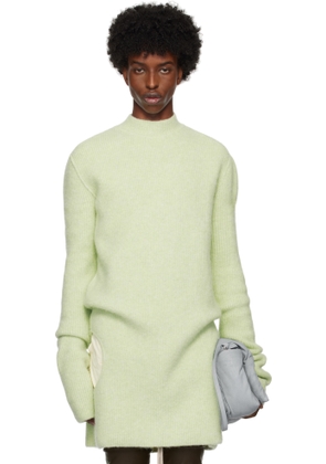 Rick Owens Green Porterville Subhuman Sweater