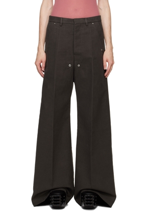 Rick Owens Gray Tailored Belas Trousers
