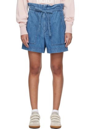 Isabel Marant Etoile Blue Ipolyte Shorts