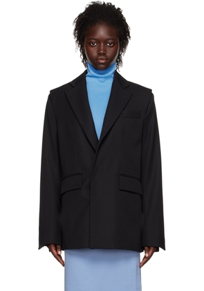 Bianca Saunders Black Marv Blazer