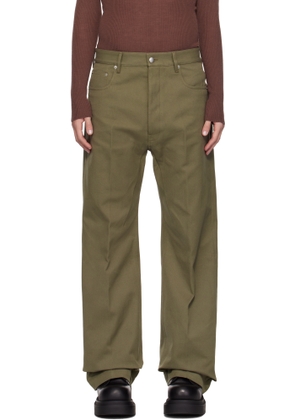 Rick Owens Khaki Porterville Geth Jeans