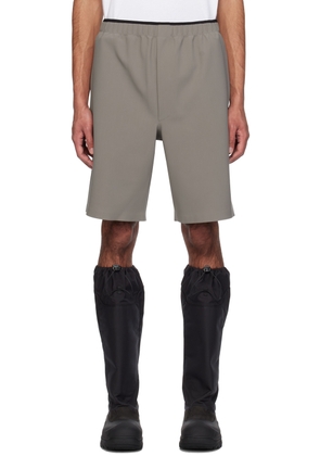 GR10K Taupe Taped Bonded Shorts