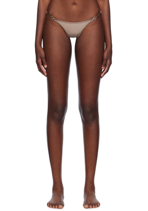 Miaou Taupe Nicola Bikini Bottom