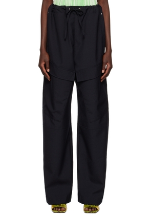Paris Georgia Navy Herb Trousers