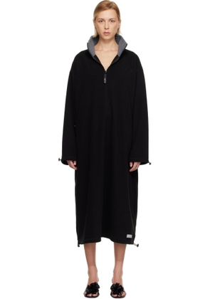 Sandy Liang Black Sloane Maxi Dress