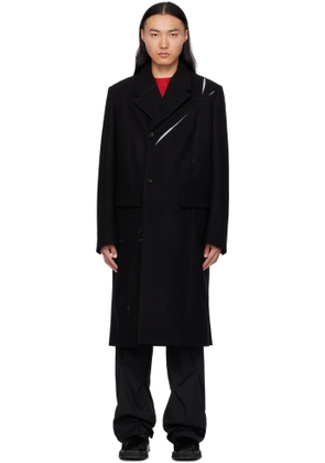 KUSIKOHC Black Origami Long Coat