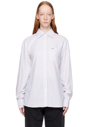 lesugiatelier White Belted Shirt