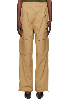 Dion Lee Khaki Latch Trousers