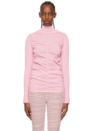 Renaissance Renaissance Pink Tara Turtleneck