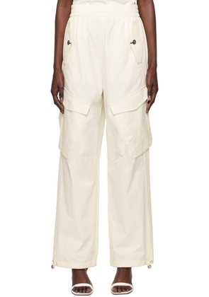 Dion Lee Off-White Latch Trousers