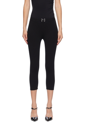 Mugler Black M Capri Trousers