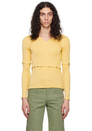 HEAD OF STATE Yellow Ade Polo