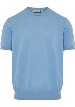 Canali cotton t-shirt - Blue