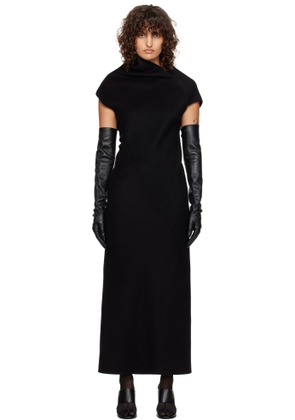 The Row Black Kamil Maxi Dress